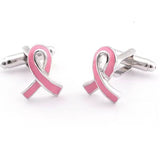 Pink Ribbon Oncology Cufflinks