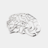 Delicate Charms Brain Pin Badge, Brain Brooch, Pin Badge, Brain,