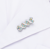 Delicate Charms DNA Helix Lapel Pin