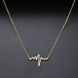 Delicate Charms Heart Beat necklace|EKG necklace|Nurse Jewelry|Doctor