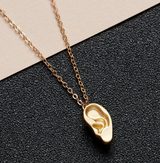 Delicate Charms audiology audiologist ear anatomy necklace