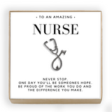 Delicate Charms Stethoscope Enamel Pin Graduation Future Doctor Brooches Stethescope pin Stethescope Brooch Gold Silver Grey Lapel Pin Card Thank Nurse