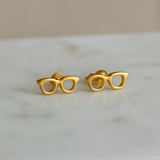 Optician Gift Optometrist Gift  Eye Doctor Gift Better Vision medical jewelry doctor jewelry nerd earrings stud Delicate Charms Earrings 