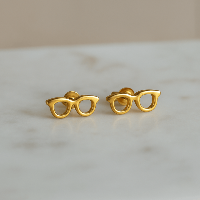 Optician Gift Optometrist Gift  Eye Doctor Gift Better Vision medical jewelry doctor jewelry nerd earrings stud Delicate Charms Earrings 