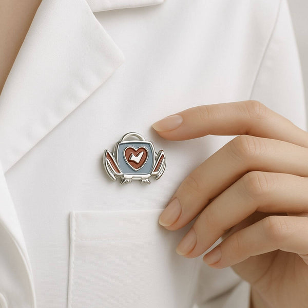 Delicate Charms Cardiac Defibrillator  Cardiologist Gift  Heart Surgeon Gift - EMT Gift - AED