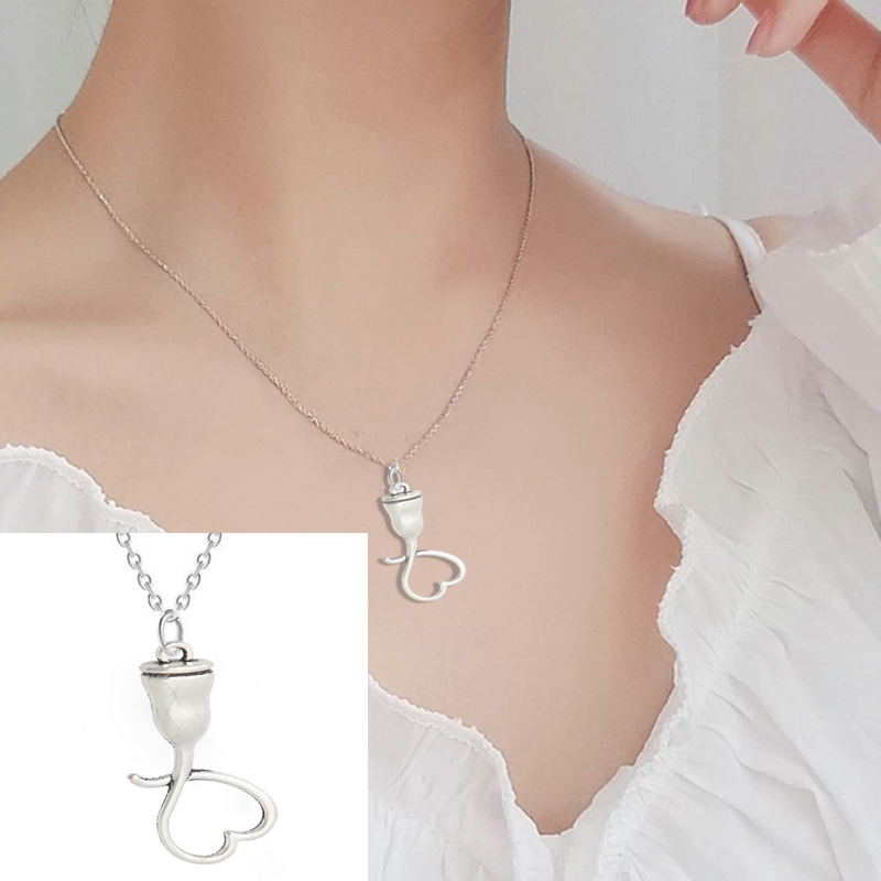 Delicate Charms Ultrasounds scan pendant Doppler Ultrasound Scan Sonography Necklace - Ultrasounds Wand - Ultrasounds tech jewelry - Doppler Necklace - Diagnostic Medical Sonographer -DMS Gift