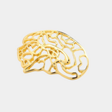  Delicate Charms Neurology,Psychologist, Psychiatrist 2" Brain PIN Brooch