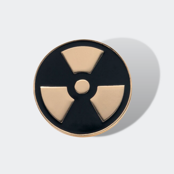 Delicate Charms Biohazard Radiation Symbol Radiation radioactive pin Radioactive Biohazard Nuclear Radiation Symbol Radiologist Radiology X Ray Medical Gift