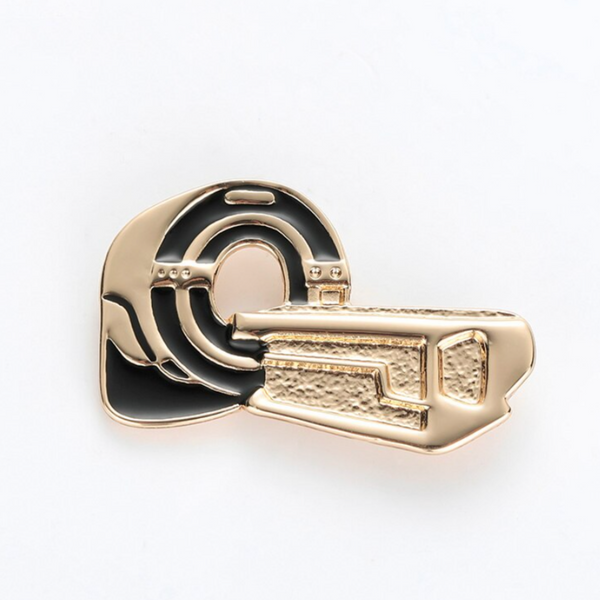  Delicate Charms MRI - Mri Tech Pin Brooch - Non Magnetic MRI - MRI Tech Gift - Medical Mri - Mri Tech