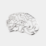  Delicate Charms Brain Pin Badge, Brain Brooch, Pin Badge, Brain,