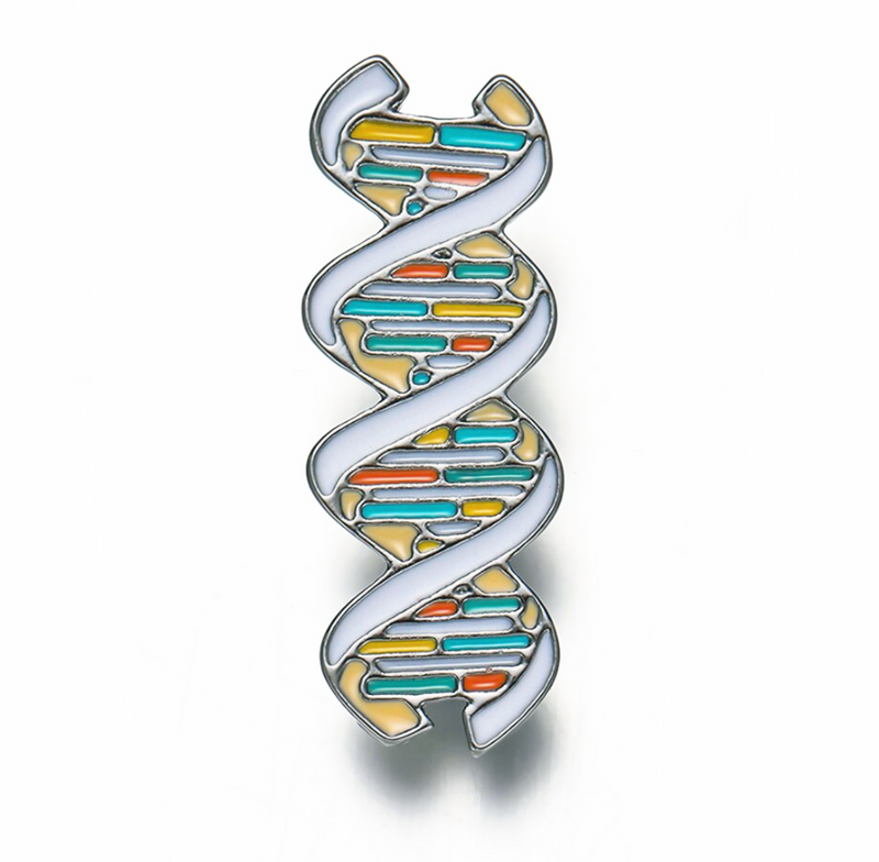 Double Helix / DNA Hard Enamel Delicate Charms