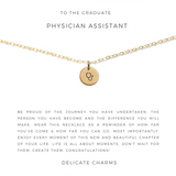 Delicate Charms PA Gift Graduation Gift Necklace