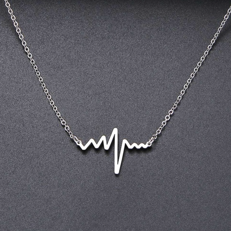 Delicate Charms Heart Beat necklace|EKG necklace|Nurse Jewelry|Doctor 