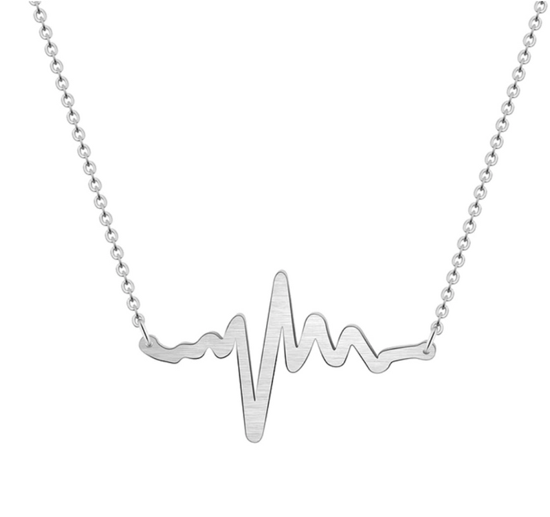 Heartbeat Necklace Physician Gift Best Thank You Gift for Doctor