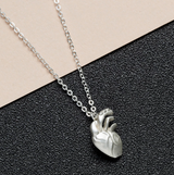Delicate Charms Anatomic Heart Pendant-Anatomy Heart-Gift Set-Christmas Gift-Science Gift-Surgeon-Cardiology-Nurse-Graduation Gift-Teacher Gift-Doctor Gift
