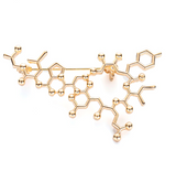 Delicate Charms Oxytocin Molecule enamel pin Chemistry Bonding Molecule Chemistry Lover Molecular Gift-Chemistry Gift-First Date Gift Medical enamel pin