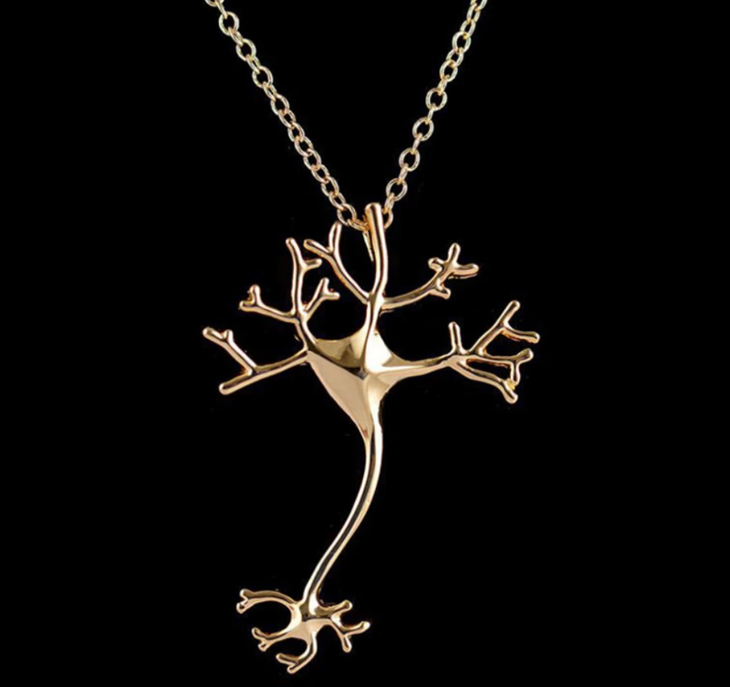 Delicate Charms Jewellery-Neuron Pendant-Chemistry Jewellery-Biology 