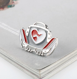 Delicate Charms Cardiac Defibrillator  Cardiologist Gift  EKG nurse implantable defibrillator, pacemaker, Heart Monitor