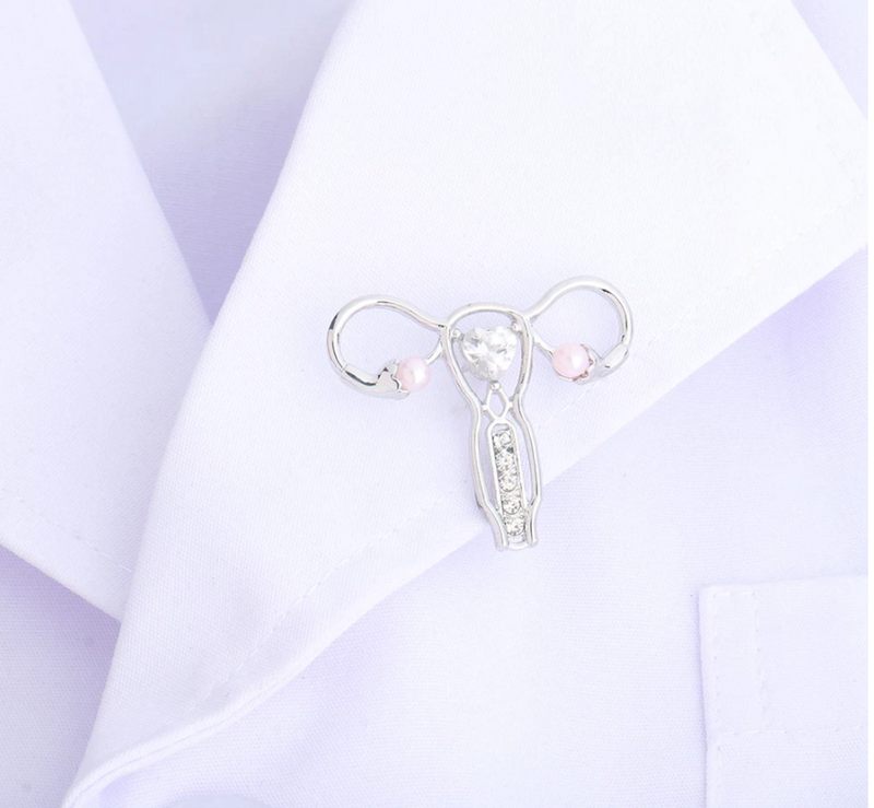 Uterus anatomy gift for gynecologist obgyn labor and delivery delicate charms