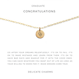 Delicate Charms Graduation gift doctor gift 2023